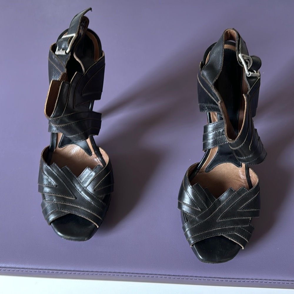 Vintage Vero Cuoio Heeled Sandals